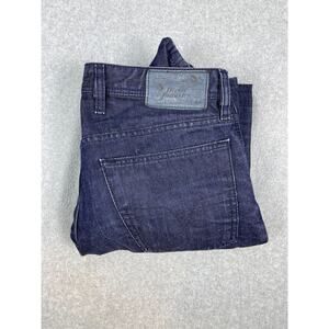Diesel Jeans‎ Mens 32x32 Blue Waykee Straight Denim Button Fly Measures 34x31